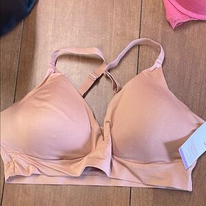 Kohl's Nude Blush Seamless Padded Wireless Bra